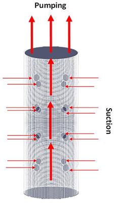 Inspiration of marine sponges to design a structure for managing the coastal hydrodynamics and protection: numerical study
